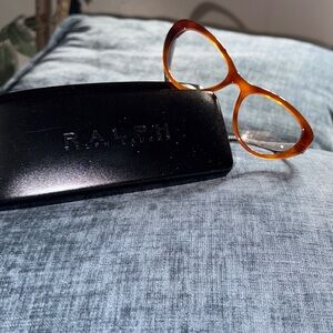 Ralph Lauren Women's Tortoiseshell Amber Cat Eye Frames